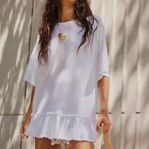 Free People Women's Why Yes T-Shirt Medium